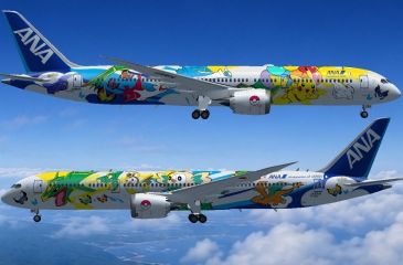 All Nippon Airways B787-9 (JA894A) -Pokemon Jet-