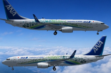 All Nippon Airways B737-800 (JA58AN) -Furusato Jet-