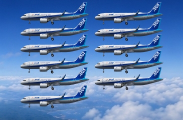 All Nippon Airways A320neo FLEET (JA211A～JA222A)
