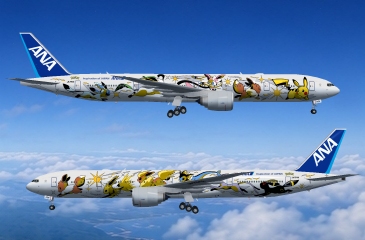All Nippon Airways B777-300ER (JA784A) -Pokemon Jet-