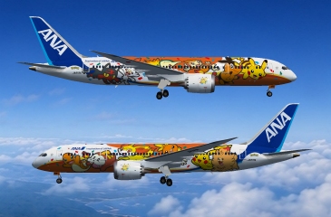 All Nippon Airways B787-8 (JA819A) -Pokemon Jet-